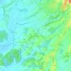 Cerbaia topographic map, elevation, terrain