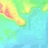 Bloomington Hill topographic map, elevation, terrain