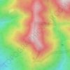 Илларионовка topographic map, elevation, terrain