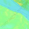 Tomato topographic map, elevation, terrain