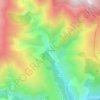 Thuir d'Évol topographic map, elevation, terrain