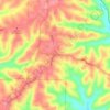 Lakeview topographic map, elevation, terrain