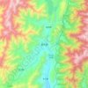 冕宁县 topographic map, elevation, terrain