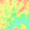 Pardue Mill topographic map, elevation, terrain