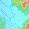Mohope topographic map, elevation, terrain