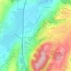 Le Drevet topographic map, elevation, terrain