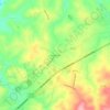 Wolf Glade topographic map, elevation, terrain