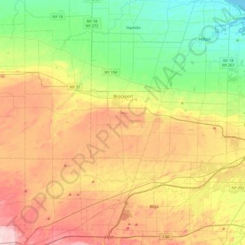 Sweden topographic map, elevation, terrain