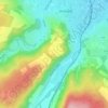 Alteburg topographic map, elevation, terrain
