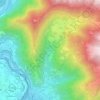 Stramare topographic map, elevation, terrain