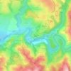 Le Bousquet d'Olt topographic map, elevation, terrain