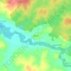 Mucura topographic map, elevation, terrain