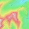 Wetherlam topographic map, elevation, terrain