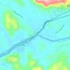 Yangalmodara topographic map, elevation, terrain