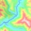 Wildwood topographic map, elevation, terrain