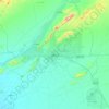 Kandahar topographic map, elevation, terrain