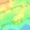 South Cayuga topographic map, elevation, terrain