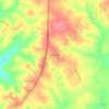 Castle Craig topographic map, elevation, terrain