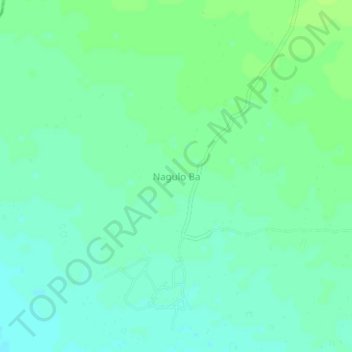 Nagulo Ba topographic map, elevation, terrain