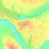 Pecan Plantation topographic map, elevation, terrain