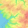 Keroyan topographic map, elevation, terrain