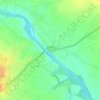 Koregaon topographic map, elevation, terrain