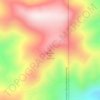 Queens Hill topographic map, elevation, terrain