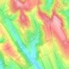 Dolinnoe topographic map, elevation, terrain