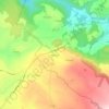 Mejanesse topographic map, elevation, terrain