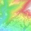 Aldur topographic map, elevation, terrain