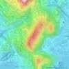 Black Hill topographic map, elevation, terrain