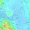 Twitchell Island topographic map, elevation, terrain