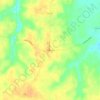 Newville topographic map, elevation, terrain