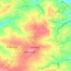 Thal topographic map, elevation, terrain
