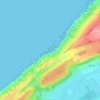 Walton Bay topographic map, elevation, terrain