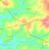 Ugunja topographic map, elevation, terrain
