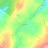 Wood topographic map, elevation, terrain