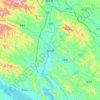 Xichuan topographic map, elevation, terrain