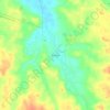 El Cuchi topographic map, elevation, terrain