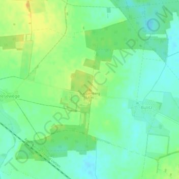 Trappenberg topographic map, elevation, terrain