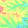 Bucyrus topographic map, elevation, terrain