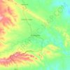 Thomonde topographic map, elevation, terrain