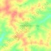Fada N'Gourma topographic map, elevation, terrain