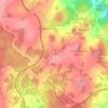 Kandelhof topographic map, elevation, terrain