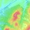 Brush Mountain topographic map, elevation, terrain