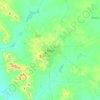 Kaya topographic map, elevation, terrain