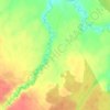 Хлебниково topographic map, elevation, terrain