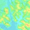 Hedigama topographic map, elevation, terrain