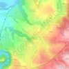 Le Pinet topographic map, elevation, terrain