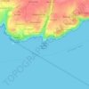 Phare du Petit Minou topographic map, elevation, terrain